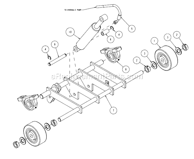 Page Z Diagram and Parts List for MK-6036KBG  MK Diamond Concrete Saw